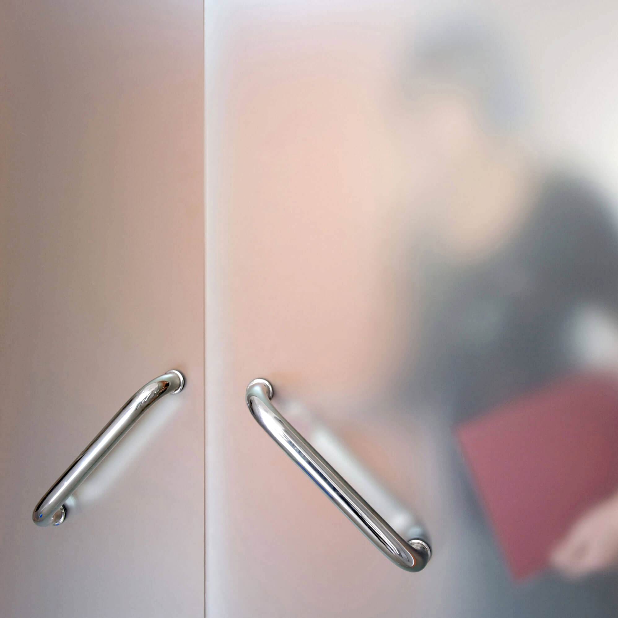 frosted glass for privacy and style in businesses charleston, sc